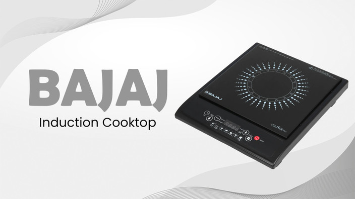 BAJAJ 1200 W Induction Cooktop Push Button Black