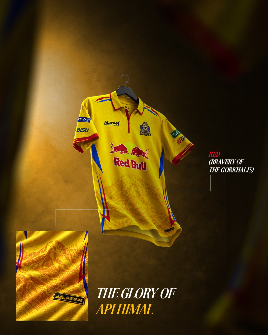 Nepal World Cup Cricket Jersey